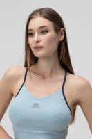 Топ фитнес однотонный женский Tommy life 97274 L Мятный (2000989972808A)  Фото №0