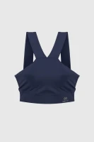 Топ фітнес однотонний жіночий Tommy life 97259 L Темно-синій (2000989972693A)  Фото №5