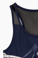 Топ фітнес з візерунком Tommy life 97252 M Синій (2000989754626A)  Фото №7