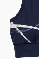 Топ фітнес з візерунком Tommy life 97252 M Синій (2000989754626A)  Фото №6