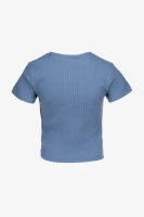 Топ однотонний жіночий  200284 L/XL Джинсовий  Фото №1