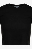 Топ однотонний жіночий  80677 L/XL Чорний  Фото №0
