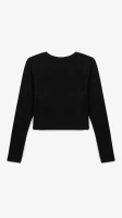 Купить Топ однотонный женский Bclothing 8854 L Черный Артикул: 2000999178672 Миниатюра фотографии № 10
