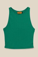 Топ однотонный женский LAWA WBC02310 L Зеленый  Фото №6