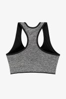 Топ спортивный женский Ouno 5120 XL/2XL Серо-черный  Фото №6