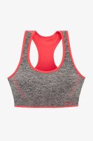 Топ спортивный женский Ouno 5120 XL/2XL Серо-красный  Фото №4