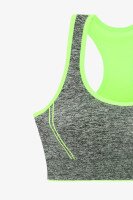 Топ спортивный женский Ouno 5120 XL/2XL Серо-зеленый  Фото №6