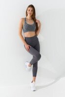 Топ спортивний жіночий Ouno 5120 XL/2XL Сірий  Фото №0