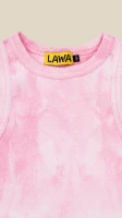Топ з візерунком для дівчинки LAWA GBC02406 134 см Рожевий  Фото №0