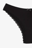 Труси жіночі Nicoletta 92276-1 XL Чорний  Фото №0