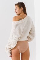 Труси жіночі Nicoletta 113243-1 2XL Бежевий  Фото №1