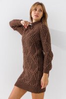 Туніка однотонна жіноча 7014 One Size Коричневий  Фото №1
