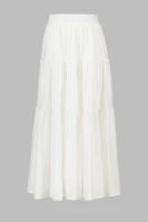 Спідниця однотонна жіноча 3301 One Size Білий  Фото №4