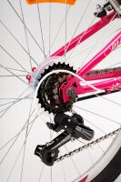 Велосипед SPELLI PRINCESS V-brake 24» Бело-розовый  Фото №4