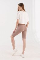 Велосипедки однотонні жіночі LAWA WBC02313 XS Мокко  Фото №3