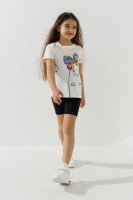 Велотреки однотонные для девочки 9248 116 см Черный  Фото №1