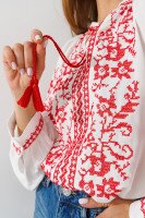 Вишиванка сорочка жіноча Es-Q 5675 S Білий  Фото №5