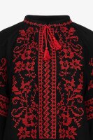 Вишиванка сорочка жіноча Es-Q 5675 2XL Чорний  Фото №0