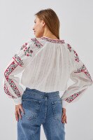 Вишиванка сорочка жіноча Es-Q 5739 S Білий  Фото №3