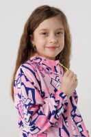 Ветровка для девочки 88 104 см Розовый (2000990283313D)  Фото №2
