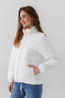 Вітровка плащівка жіноча On me 2462 XL Білий  Фото №0
