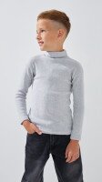Водолазка однотонная детская Happy Kids 58 110 см Светло-серый