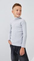 Водолазка однотонная детская Happy Kids 58 110 см Светло-серый  Фото №1