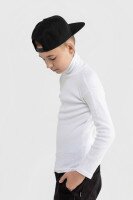 Водолазка однотонная Happy Kids 912 146 см Белый (2000989741992W)  Фото №6