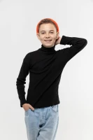 Водолазка однотонная Happy Kids 912 146 см Черный (2000989741947W)  Фото №6