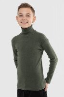 Водолазка однотонная Happy Kids 912 146 см Хаки (2000989742166W)  Фото №0