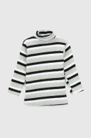 Водолазка с узором детская Happy Kids 4480 110 см Оливковый (2000989897057W)  Фото №3