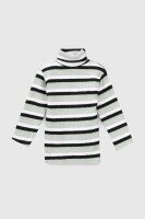 Водолазка с узором детская Happy Kids 4480 110 см Оливковый (2000989897057W)  Фото №6