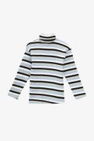 Водолазка с узором детская Happy Kids 4480 116 см Серо-голубой  Фото №7