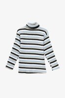 Водолазка с узором детская Happy Kids 4480 116 см Серо-голубой  Фото №4