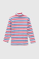 Водолазка с узором детская Happy Kids 4480 110 см Синий (2000990608260W)  Фото №3