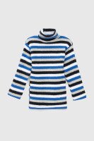 Водолазка с узором детская Happy Kids 4480 110 см Темно-синий (2000989896548W)  Фото №4
