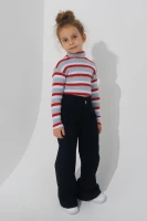 Водолазка з візерунком дитяча Happy Kids 4480 128 см Бордовий (2000990608338W)  Фото №0