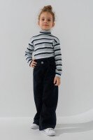 Водолазка с узором детская Happy Kids 4480 110 см Оливковый (2000989897057W)  Фото №0