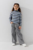 Водолазка с узором детская Happy Kids 4480 116 см Серо-голубой  Фото №0