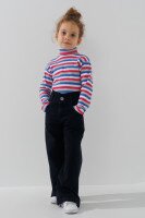 Водолазка с узором детская Happy Kids 4480 110 см Синий (2000990608260W)  Фото №0