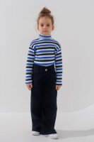 Водолазка с узором детская Happy Kids 4480 110 см Темно-синий (2000989896548W)  Фото №0