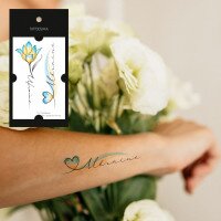 Временные тату Tattooshka UKRAINE L-47 (5805800013527)  Фото №1