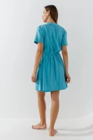 Халат женский ELLEN LGM201/12/01/TTTIFFANY S Бирюзовый  Фото №2