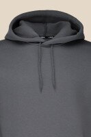 Худи однотонный мужской LAWA MBC02336 2XL Графитовый  Фото №6