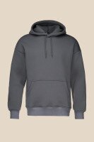 Худи однотонный мужской LAWA MBC02336 2XL Графитовый  Фото №5