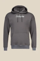 Худи с принтом мужской LAWA P-MB02325 L Графитовый  Фото №5