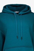 Худи однотонный женский Blue World 2421 S Зеленый  Фото №6