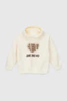 Худі з принтом для дівчинки Kai-Kai 99831 110 см Молочний (2000990108234W)  Фото №5