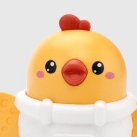 Заводная игрушка цыпленок HUI YUE HY-765 Белый (2000990229595)  Фото №2
