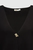 Жилет однотонний трикотажний жіночий Park karon 10840 One size Чорний (2000990651198D)  Фото №6